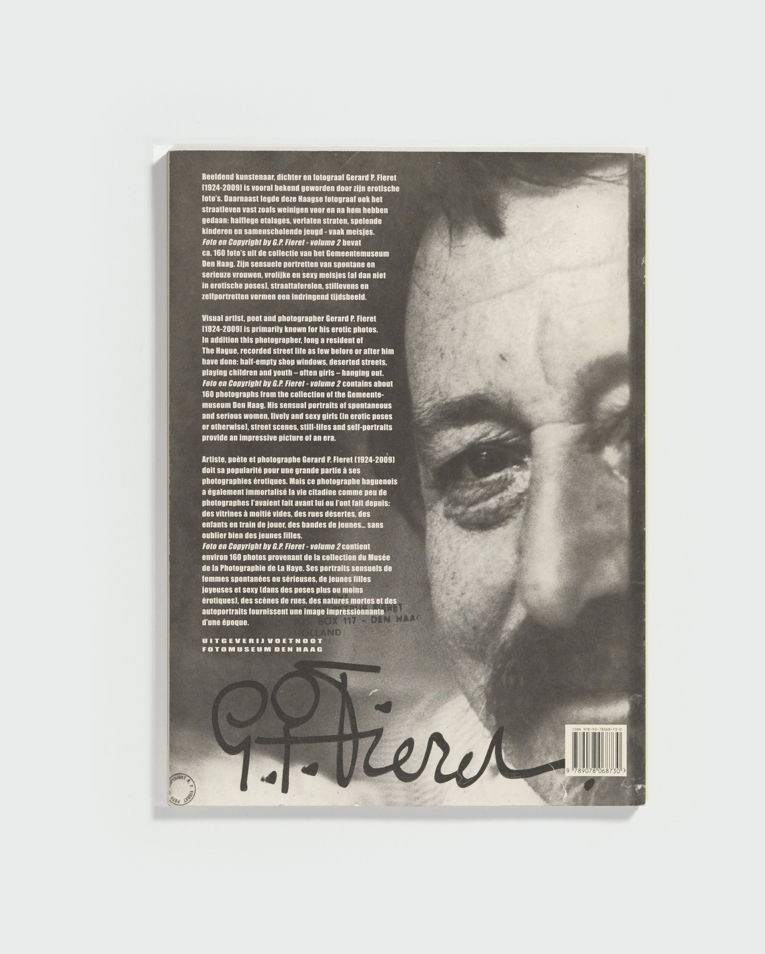 Foto en Copyright Vol. 2 by G.P. Fieret — back cover