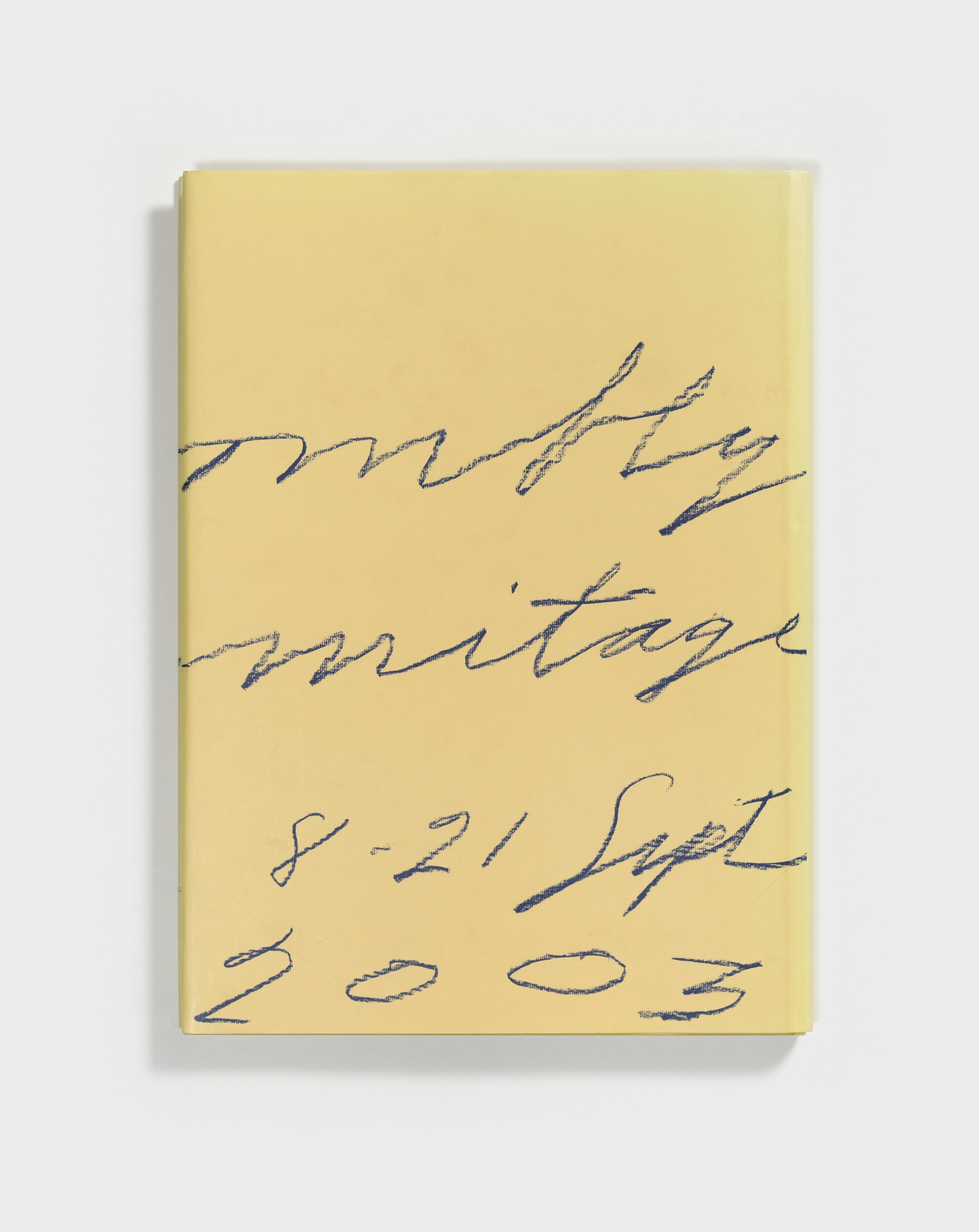 Cy Twombly at the Hermitage: Fifty Years of Works on Paper by Cy Twombly — back cover