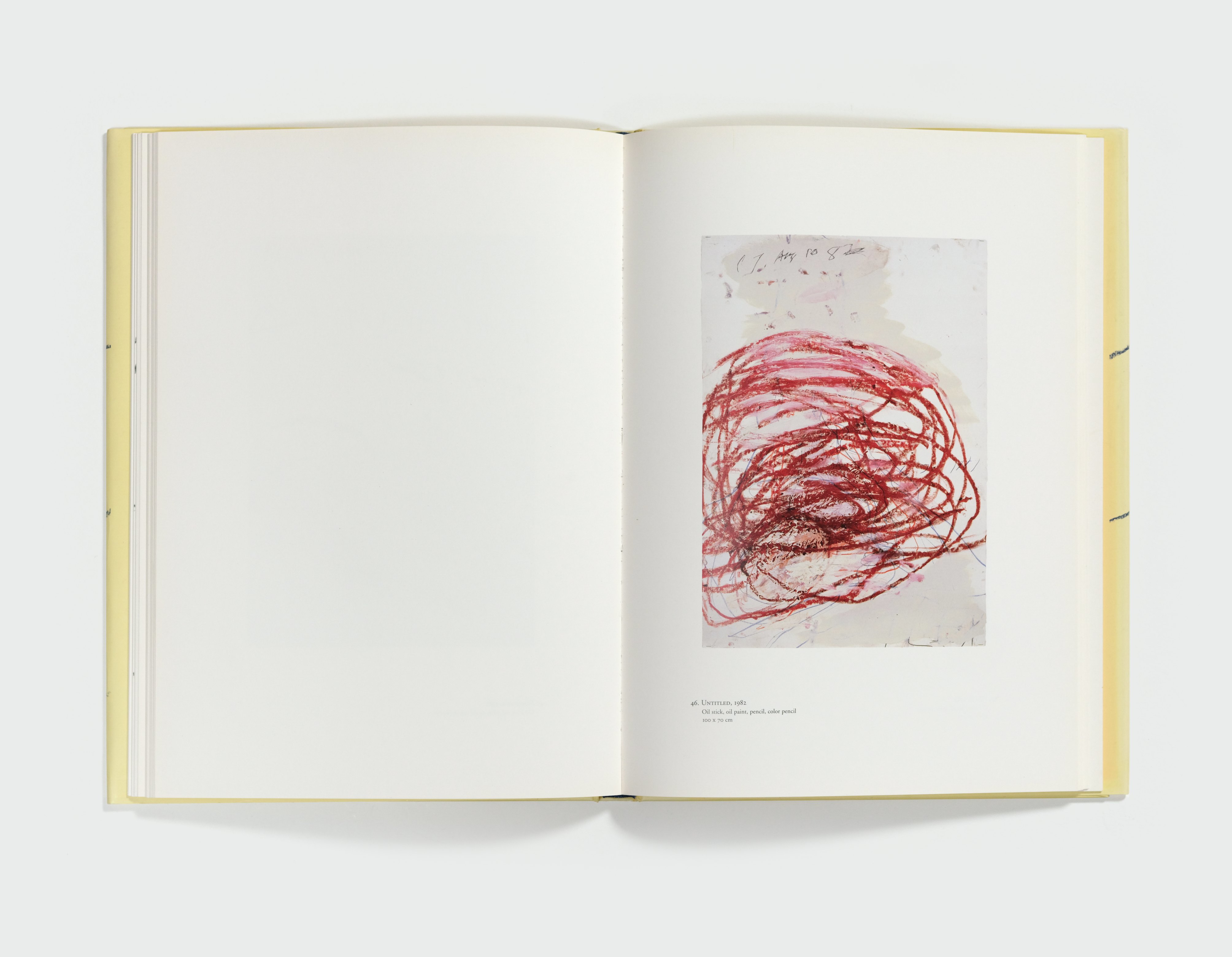 Cy Twombly at the Hermitage: Fifty Years of Works on Paper by Cy Twombly — spread 2