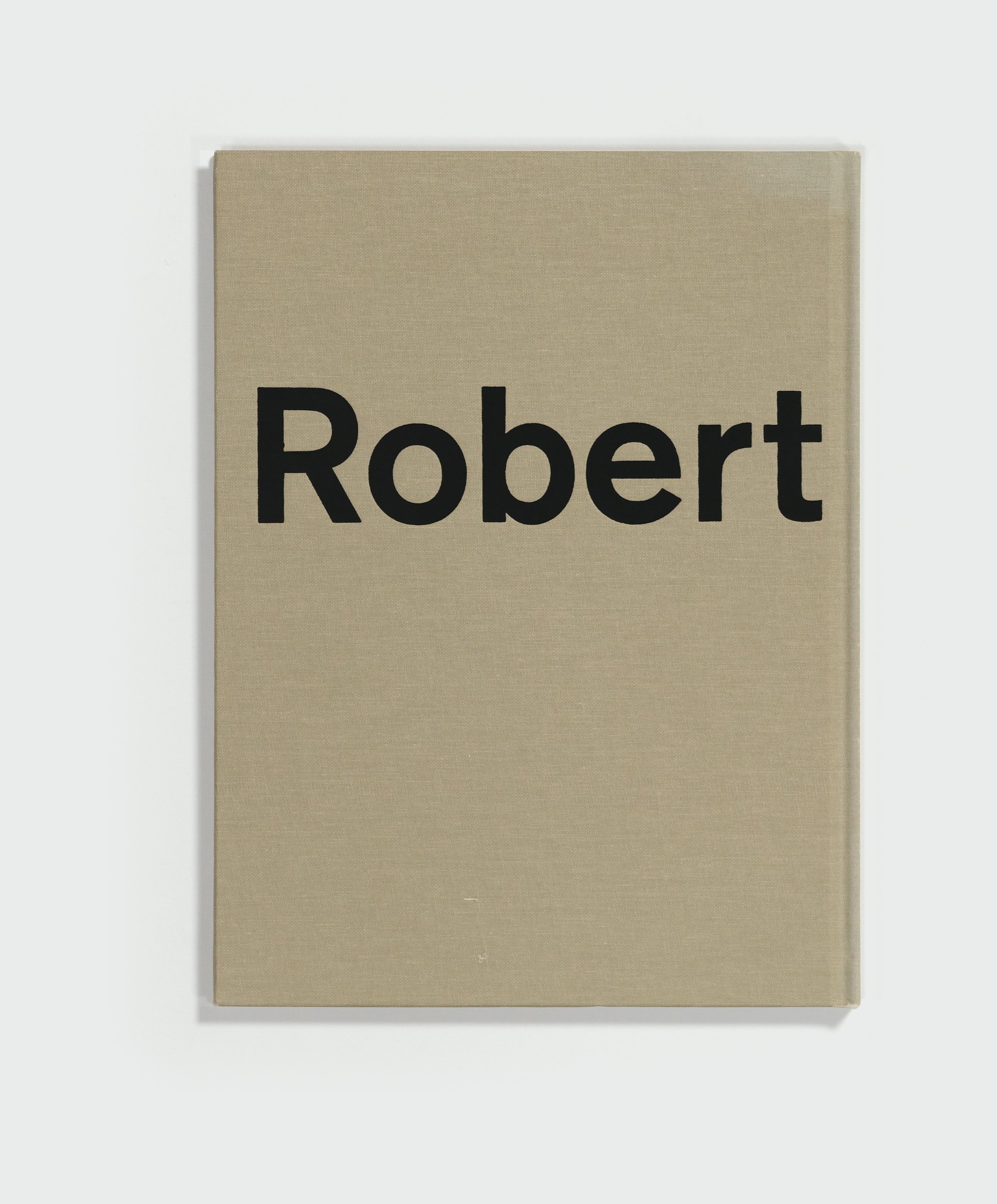 Robert Ryman by Robert Ryman — back cover
