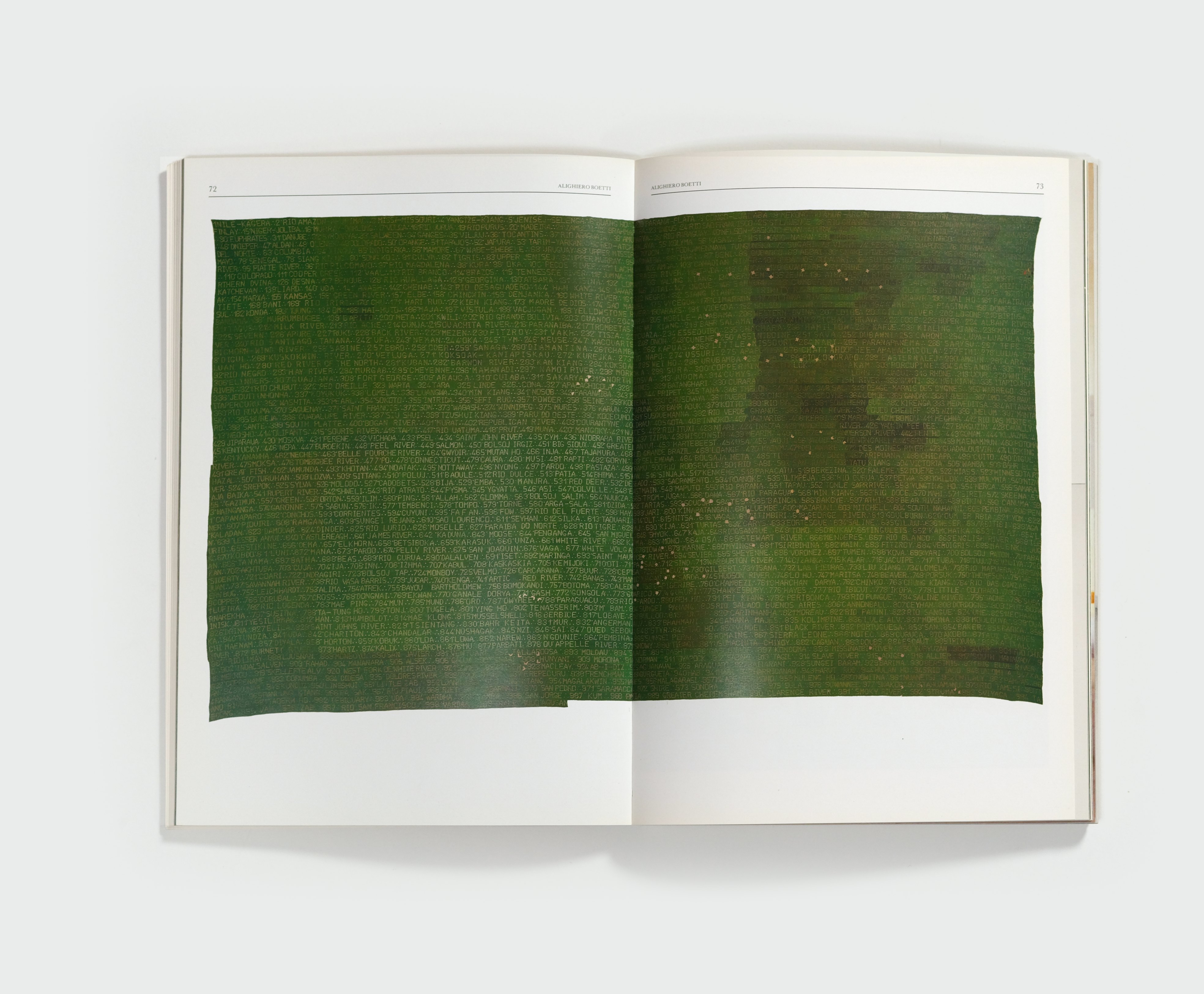The Knot: Art Povera at PS1 — spread 1